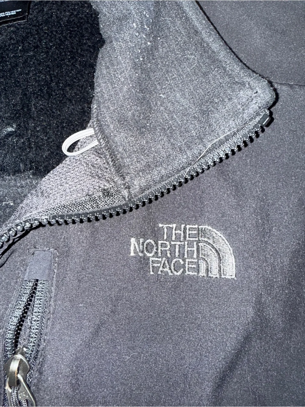The North Face‎ Denali fleece jacket with woven overlays M